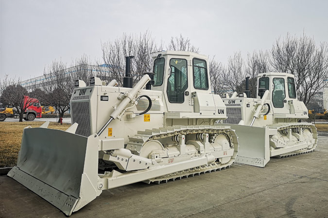 世界有我，山推助力聯合國維和任務。